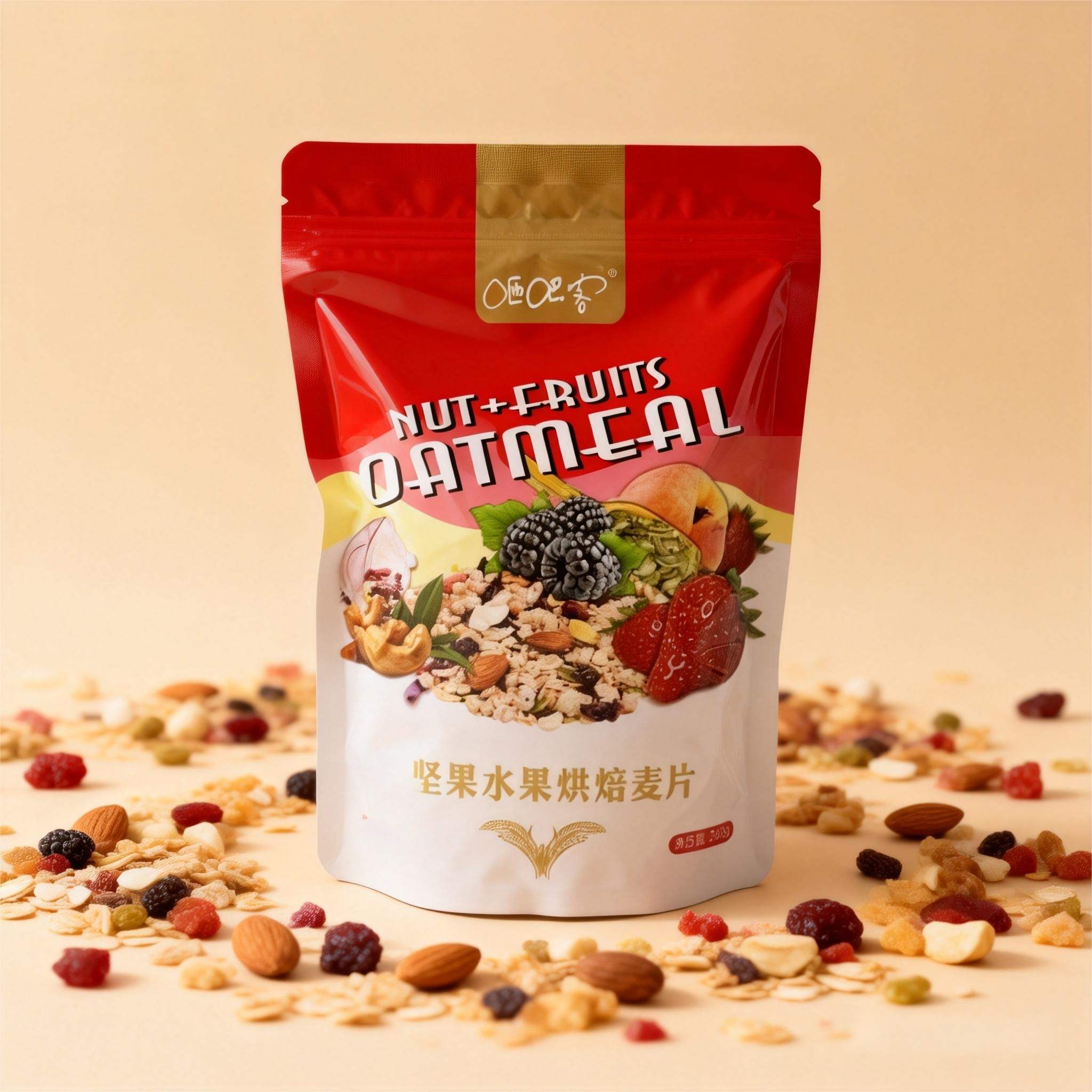 坚果水果烘焙燕麦片营养早餐即食冲饮麦片代餐谷物脆食品冲泡酸奶,咖啡/麦片/冲饮,水果/坚果混合麦片,淘宝优惠券,粉丝福利购,淘宝优惠卷