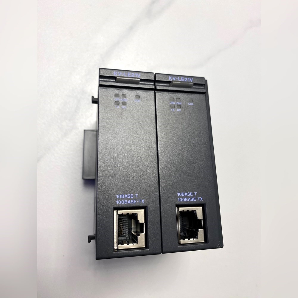 基恩士 网口模块 KV-LE21V 9新 实物拍摄 议价 议价