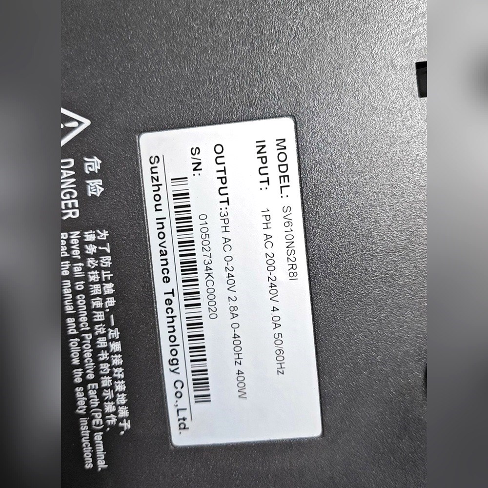 汇川伺服驱动器SV610NS2R8I400W 议价