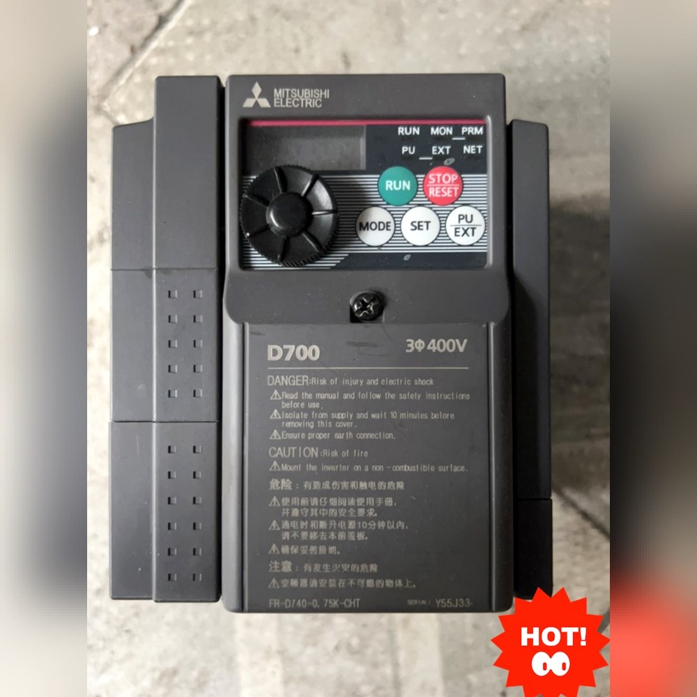 三菱D700变频器FR-D740-0.75K-CHT 议价