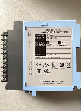 横河 输入模块 GX90XA-10-U2N-3C 实物图 无 议价