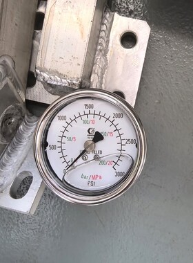 美国固瑞克GRACO 113641不锈钢流体量表 压力30 议价