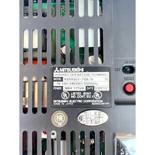 三菱触摸屏A970GOT B成色8 9成 议价 TBA