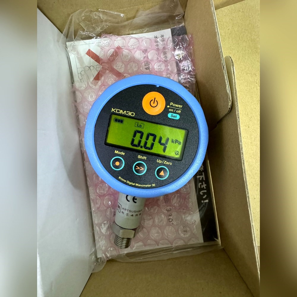 日本Krone高精度数字压力计KDM30压力表量程0-35 议价
