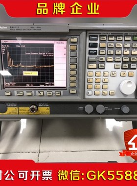 安捷伦E4411B频谱分析仪功能正常按键换了三粒低价出 议价