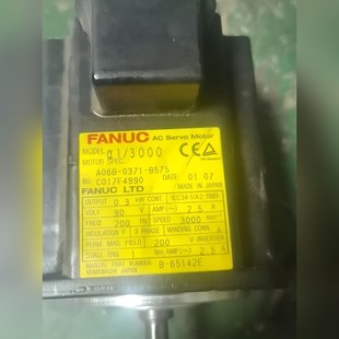器实物拍 B575伺服电机没编码 议价 0371 发那科A06B