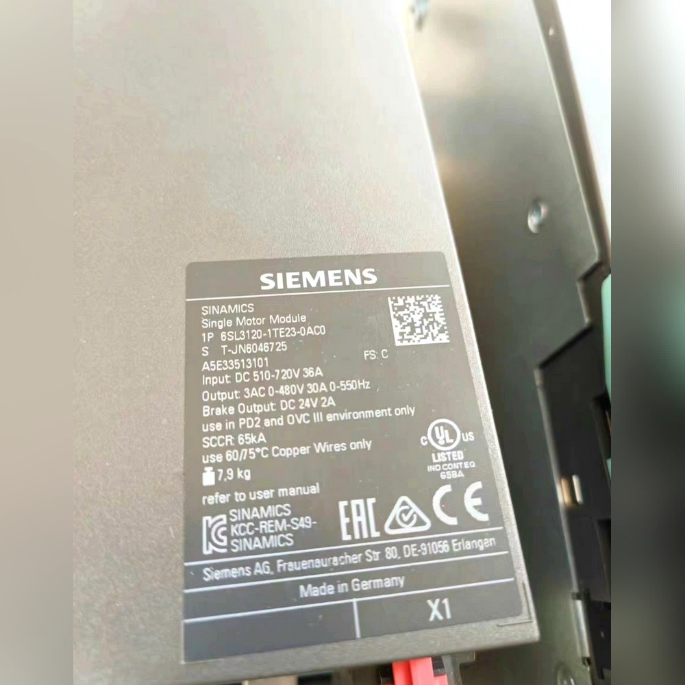 6SL3120-1TE23-0AC0实拍图片 议价