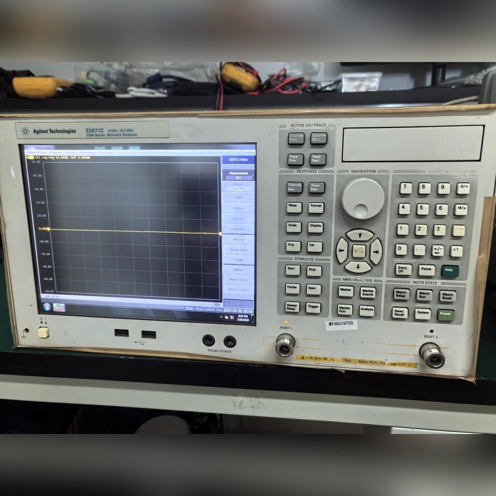 E5071C网络分析仪280原装机 9KHZ-8.5G Ag 议价
