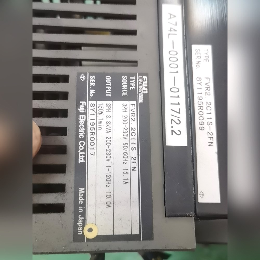 富士FVR2.2C11S-2FN变频器A74L-0001- 议价