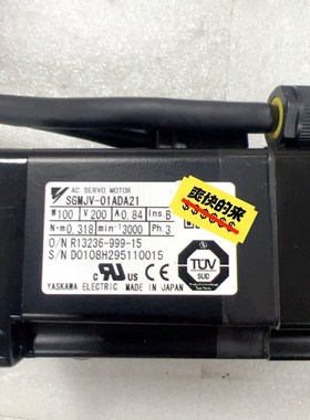安川伺服电机SGMJV-01ADA21现货功能包 议价