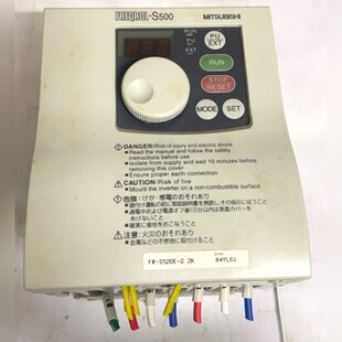 三菱变频器FR S520E 2.2K 议价 D720