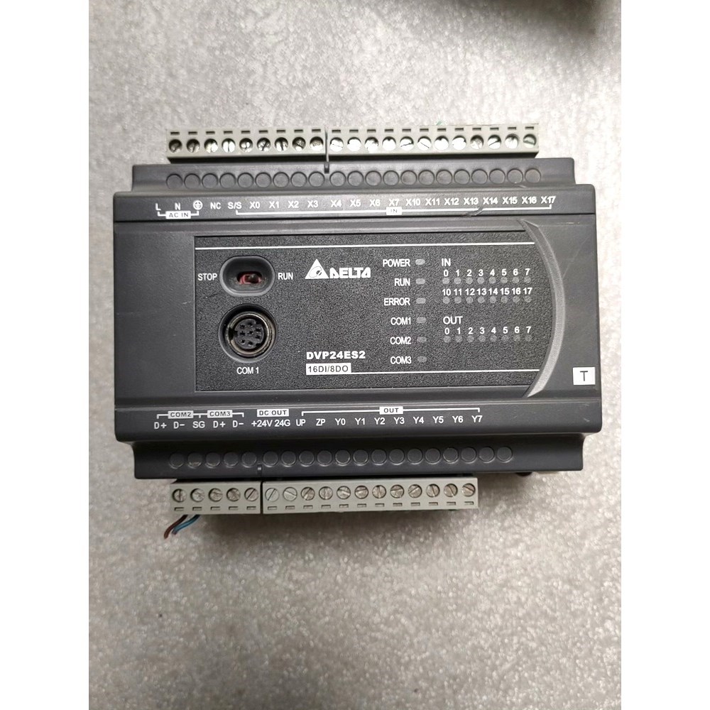 plc DVP24ES200T实物图功能测试完好包 议价