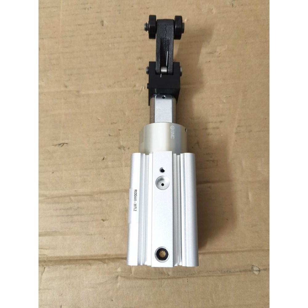 SMC阻挡气缸RSDQA40-30TLZ止动气缸弹簧复位型 议价