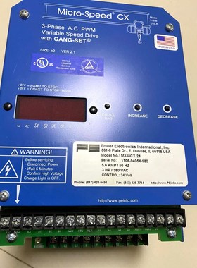 PEINFO 变速驱动器 M338CX-24 原装进口 议价