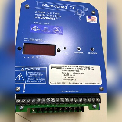 PEINFO 变速驱动器 M338CX-24 原装进口 议价