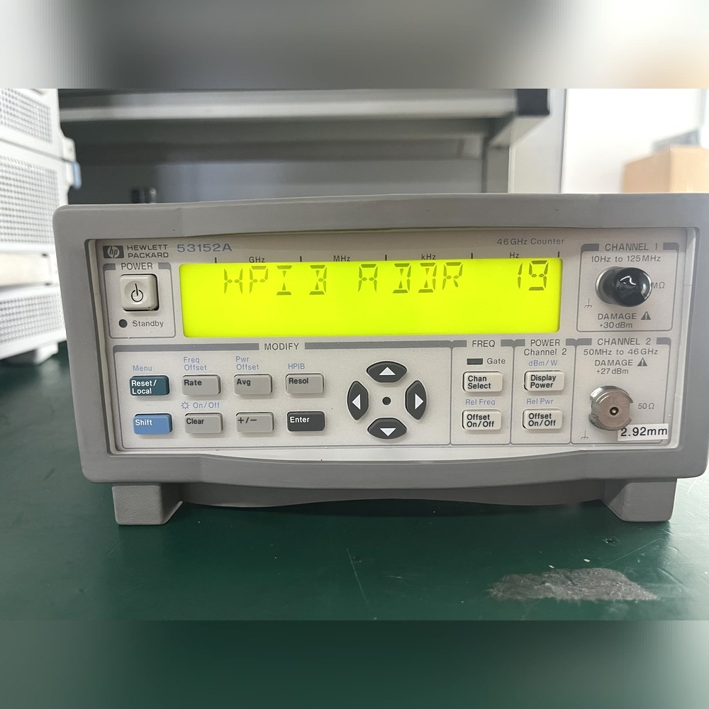HP53152A 46GHz频率计成色很好实物拍摄. 议价