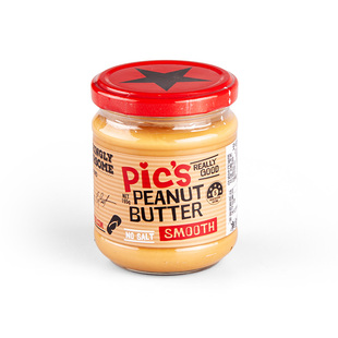 PICS皮卡思新西兰进口宝宝无添加糖海盐花生酱195g