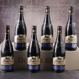 整箱送礼礼品 德斐尔庄园安第斯甄选干红葡萄酒 750ML 6彩箱