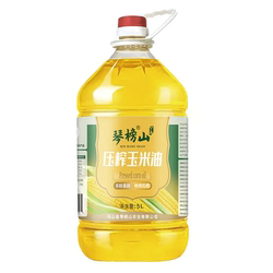 琴榜山马山县非转基因物理压榨玉米油5L 广西扶贫 家用烹饪食用油