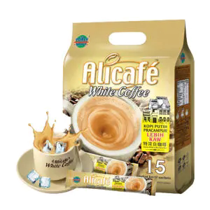 马来西亚进口 Alicafe/啡特力特浓白咖啡540g/600g/720g