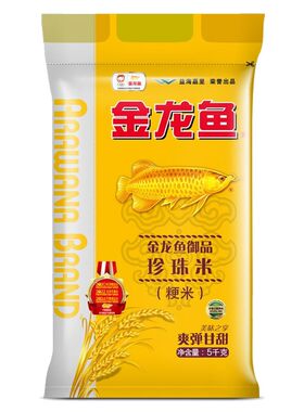 金龙鱼御品珍珠米梗米家庭装小袋米煮粥蒸米饭专用大米2.5/5KG