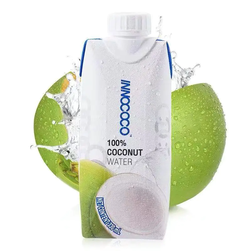 INNOCOCO椰子水330ml*6瓶含电解质椰青水家庭装椰汁果汁饮料图片