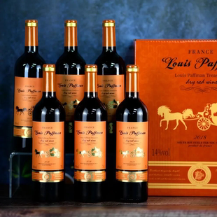 法国路易帕夫曼珍藏干红葡萄酒14度葡萄酒750ml 整箱 6瓶送礼红酒