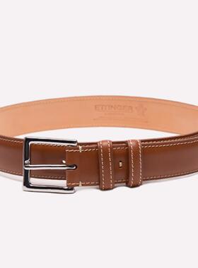 英国ettinger正品男士真皮腰带简约百搭皮带裤袋父亲节生日礼物