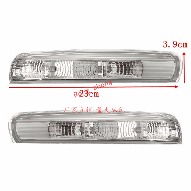适用雪佛兰科帕奇07-17款倒车镜转向灯后视镜LED信号灯反光镜边灯