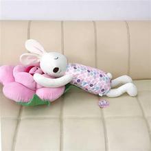 新品莎伦毛绒玩具抱枕sharon安睡兔午睡枕娃娃安抚兔公仔玩偶陪睡