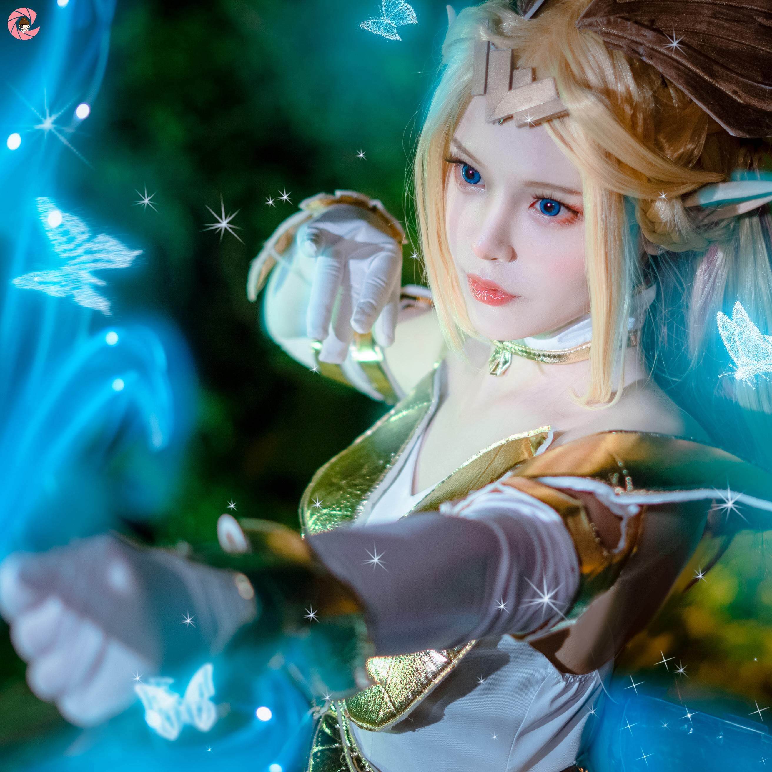 王者农药cos服艾琳女武神cosplay游戏服全套装女假发鞋子古风