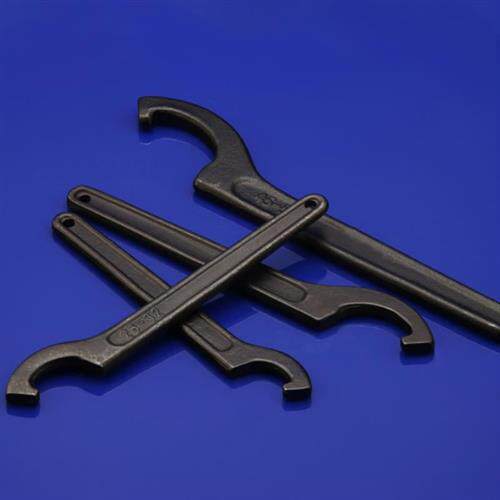 半圆扳手月牙板锁紧月牙形专用热处理圆形卡口手钩月牙扳手异型