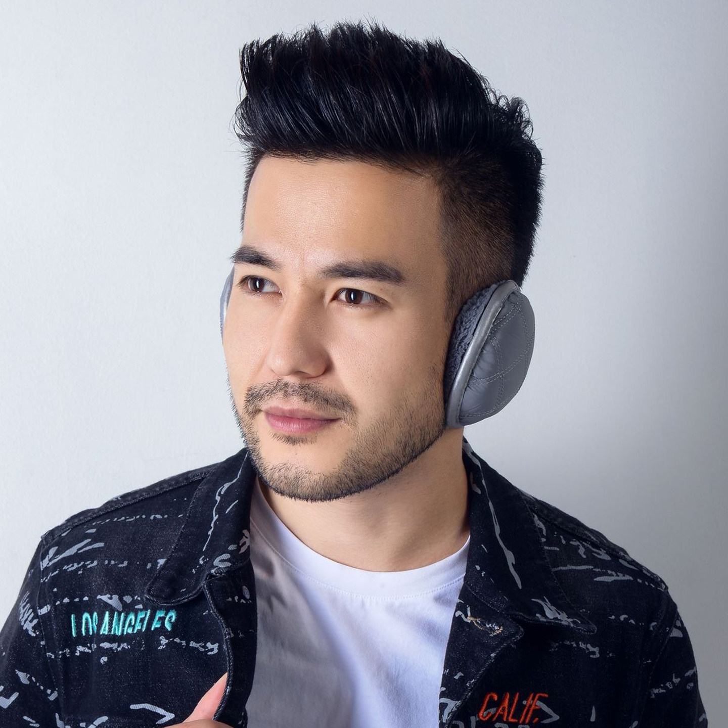 男士防水保暖可折叠伸缩小耳套