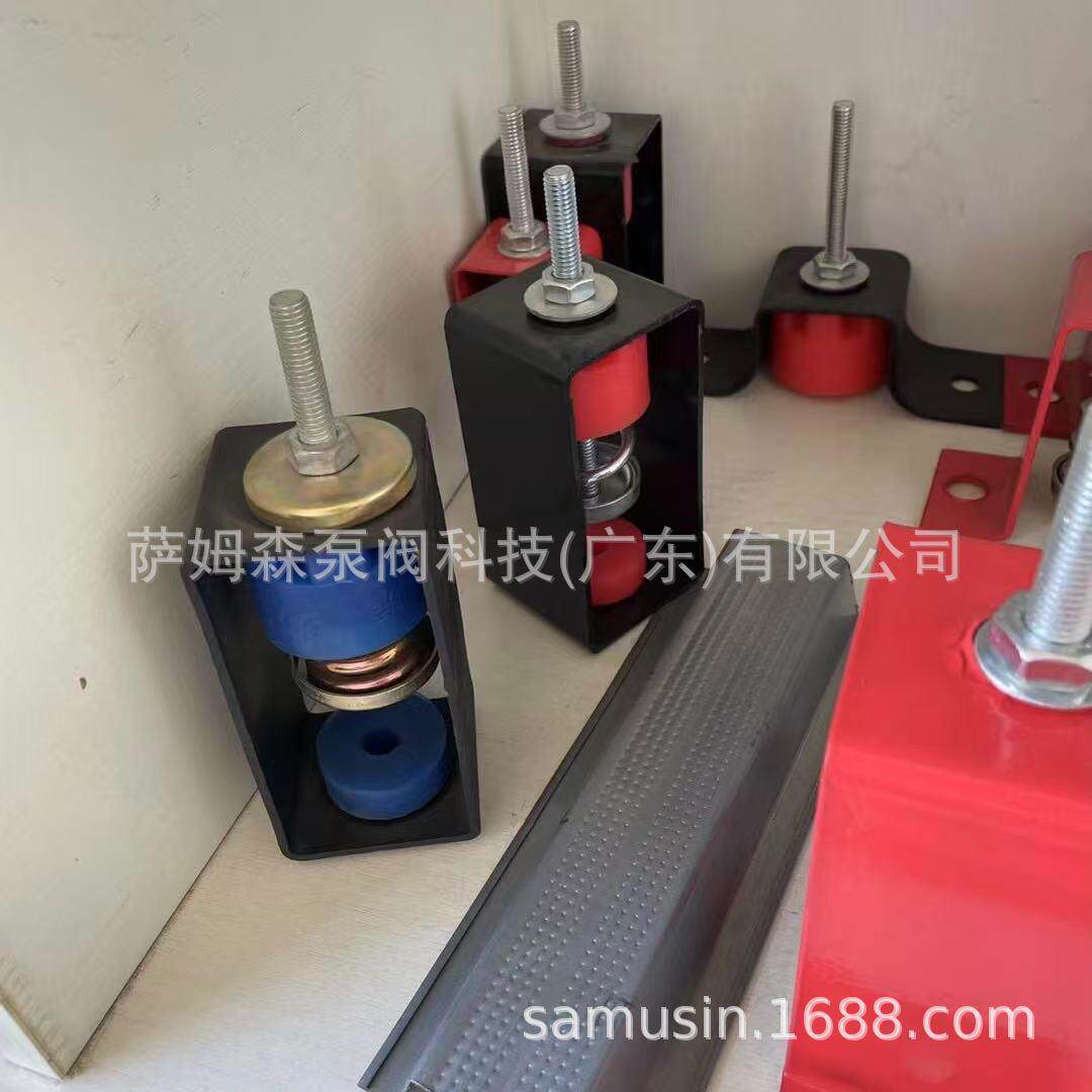 JBQ气垫式减震器JGD-1型通风机用橡胶剪切隔振器空调橡胶隔振器