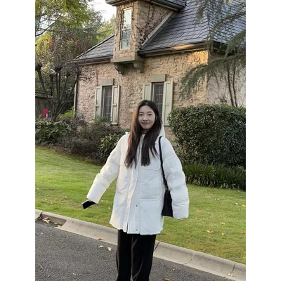 轻防水防风重工连帽冲锋衣羽绒服