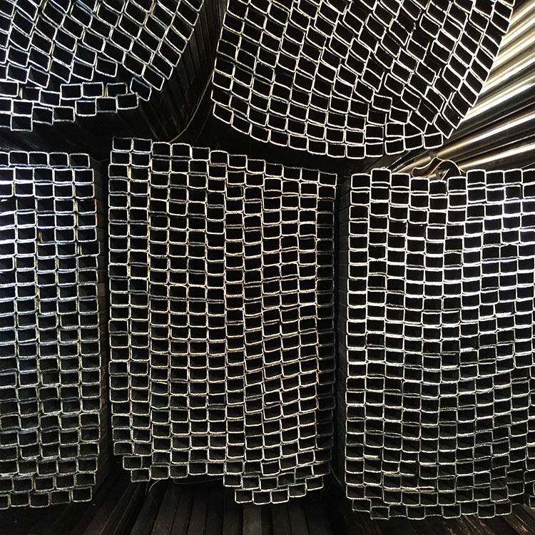 现货冷轧方矩管40.0*60.0道具用扁通油拉家具管矩形管钢管
