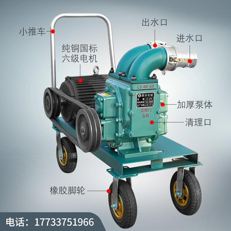 泽洋抽粪泵养殖场专用无堵塞强力吸粪泵化粪池污水泵家用自吸污泵,五金/工具,水泵,淘宝优惠券,粉丝福利购,淘宝优惠卷