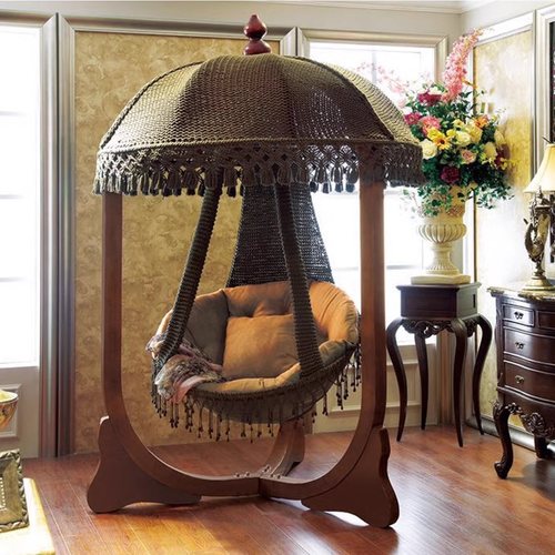 美蒂华府庭院秋千吊篮