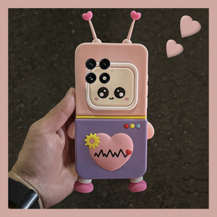 适用oppo一加ace5pro手机壳1+13t卡通12立体ace3v爱心ace2心电图11机器人10可爱9趣味8创意7十oneplus硅胶软p