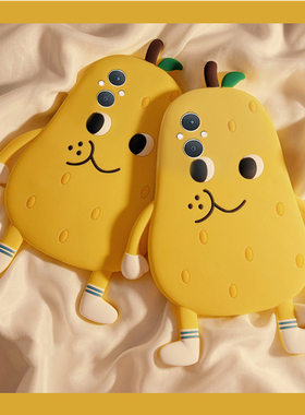 适用oppoa5手机壳a5pro卡通a97立体a3活力版a93s黄色a91雪梨a56表情a72可爱a58趣味a11x呆萌a2硅胶oppo软壳女