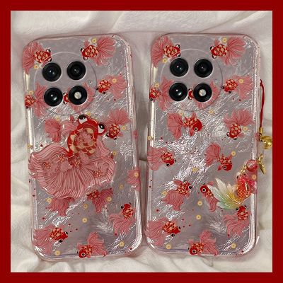 适用oppo一加ace5pro手机壳1+ace5立体13锦鲤ace3支架12红色ace2新年11蛇年ace3v本命年8t过年9rt十ace春节女