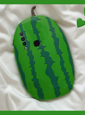 ins风适用vivou3手机壳y5s立体y9s水果y3西瓜u3x个性z5创意y7s夏天z6小清新z5x绿色z3i硅胶nex3s软壳vivo女生