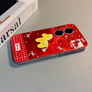 2026刺绣小马适用vivoy500pro手机壳y50m带y300gt挂件y200t挂绳y100i新年y77e红色y78 棋盘格y93s十vivo马年p