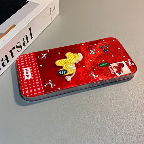 手机壳硅胶新年2026马年挂件手绳