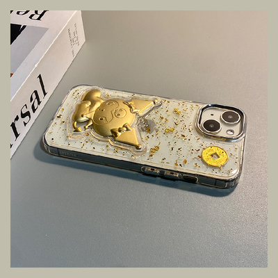 金箔库洛米适用oppoa5pro手机壳a2por马年a58x立体a72铜钱a32金色a95a79滴胶a97a78卡通a3活力版a77a57新年女