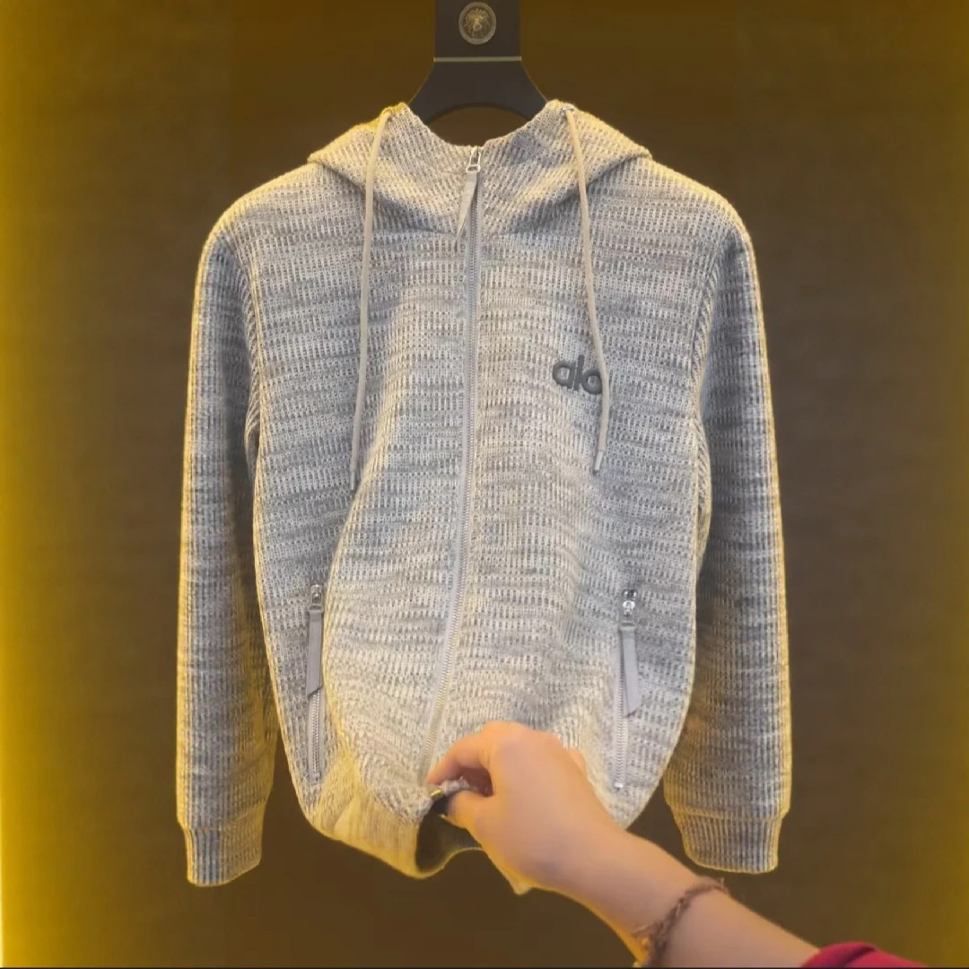 男士alo百搭2025新款男装休闲衣服男款轻奢流行个性长袖连帽卫衣