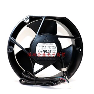 原装台达 EFB1524VHG 24V 17050 24V 1.70A 变频器大风量风扇17CM