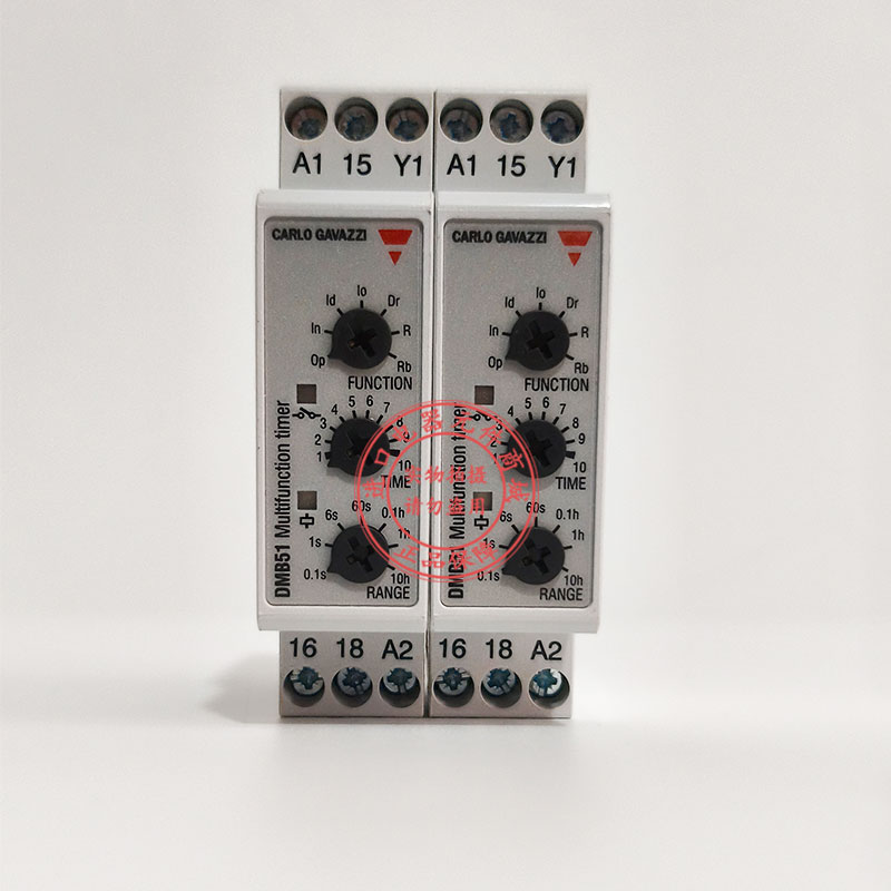 CARLO GAVAZZI原装瑞士佳乐多功能时间继电器DMB51CM24B006 24VDC
