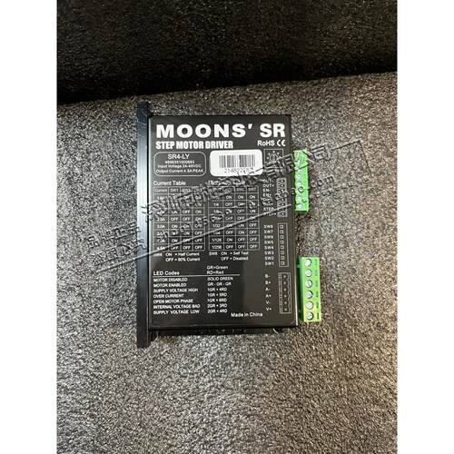 SR4-LY全新现步进驱动器鸣志MOONS步进电机带编码器 23HS0416-03E