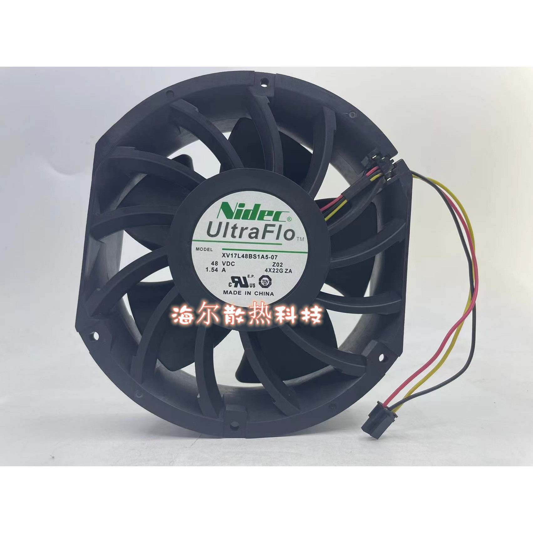 原装Nidec XV17L48BS1A5-07 17251 48V 1.54A 17CM变频器散热风扇